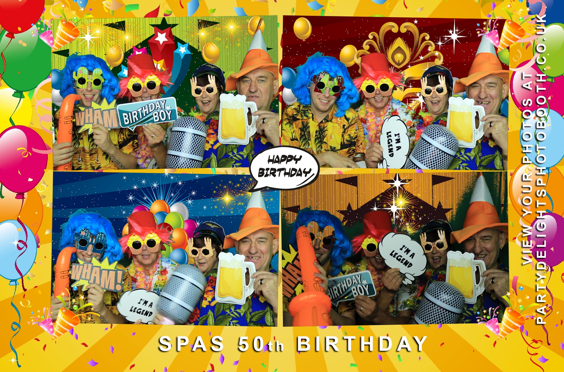 Spas 50th Birthday - Prints | View more photos from the event at gallery.partydelightsphotobooth.co.uk/u/PartyDelightsPhotoBooth/Spas-50th-Birthday-Prints